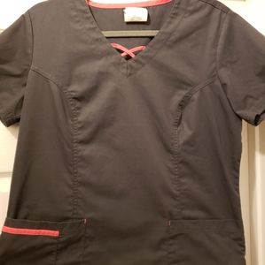 Medium Uniform Advantage Butter Soft scrub top